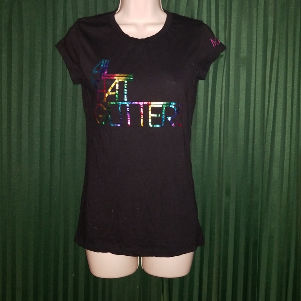 Max Rave All that Glitters women's black Jersey